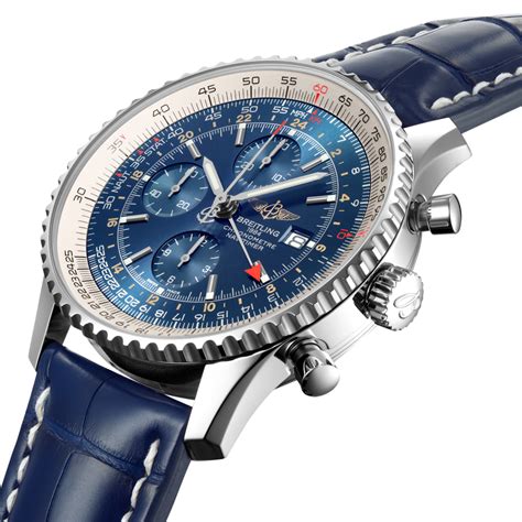 breitling navitimer blau|breitling navitimer blue face.